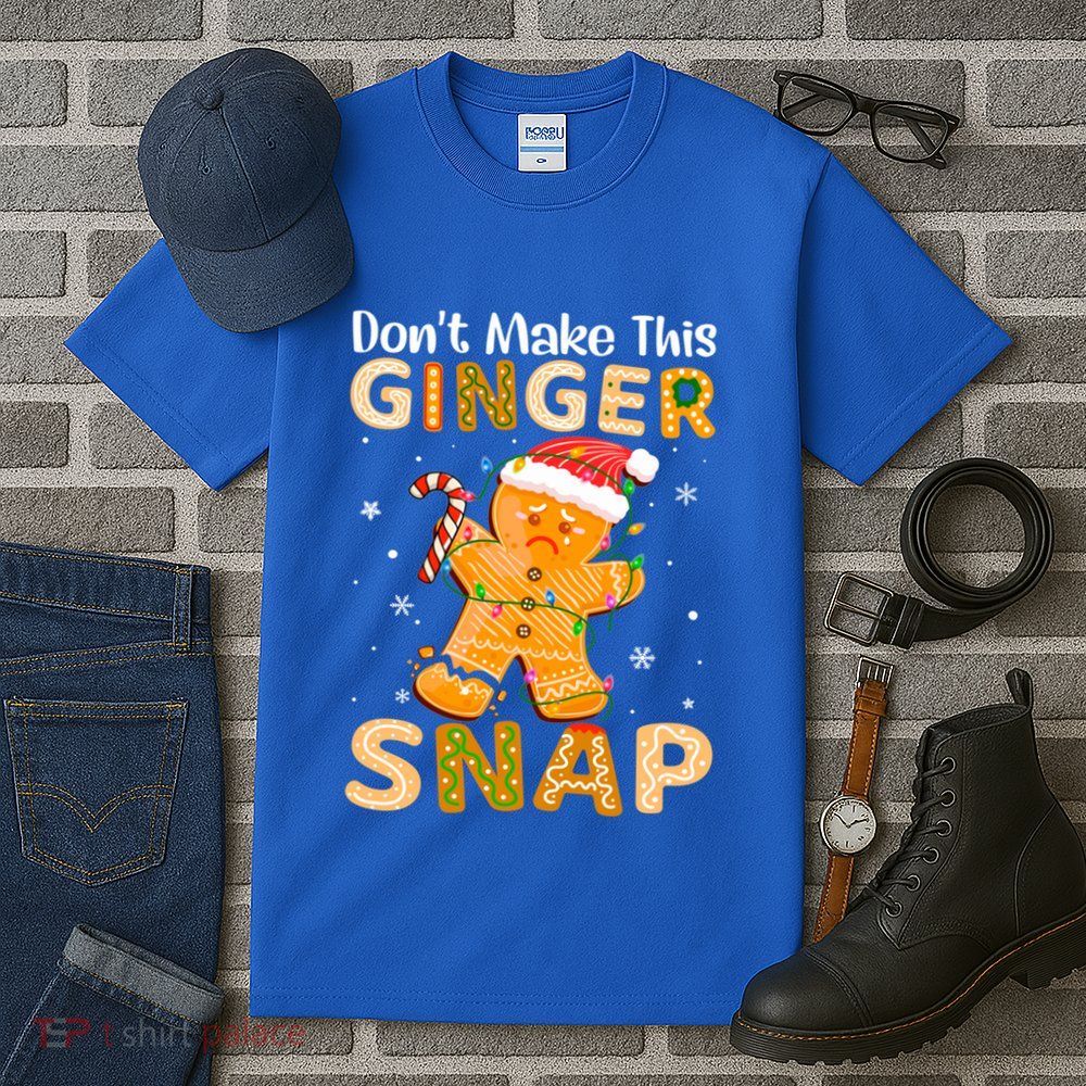 DonT Make This Ginger Snap Redhead For Christmas Gift Tall T-Shirt