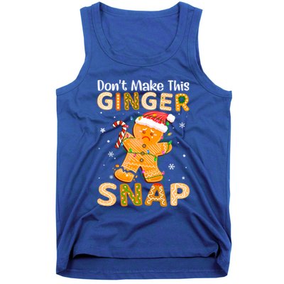 DonT Make This Ginger Snap Redhead For Christmas Gift Tank Top