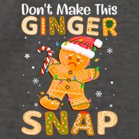 DonT Make This Ginger Snap Redhead For Christmas Gift Vector Backpack