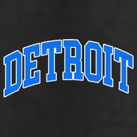 Detroit Michigan Throwback Design Classic Adult Drive Performance Visor
