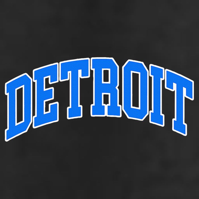 Detroit Michigan Throwback Design Classic Adult Drive Performance Visor