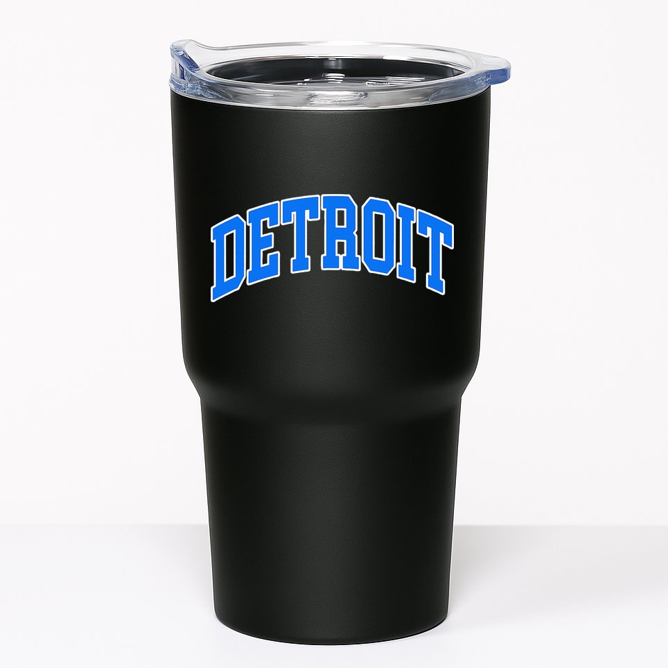 Detroit Michigan Throwback Design Classic Tumbler