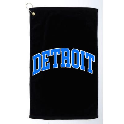 Detroit Michigan Throwback Design Classic Golf Towel