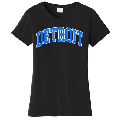 Detroit Michigan Throwback Design Classic Women's T-Shirt