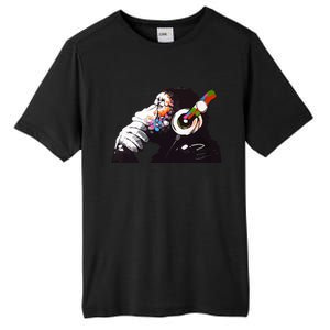 Dj Monkey Thinker Tall Fusion ChromaSoft Performance T-Shirt