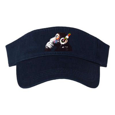 Dj Monkey Thinker Valucap Bio-Washed Visor