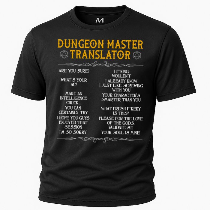 Dungeon Master Translator Funny Performance Shirt