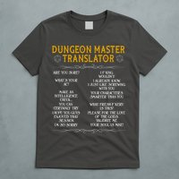 Dungeon Master Translator Funny T-Shirt