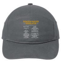 Dungeon Master Translator Funny 7-Panel Snapback Hat