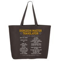 Dungeon Master Translator Funny 25L Jumbo Tote