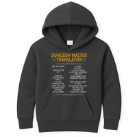 Dungeon Master Translator Funny Kids Hoodie