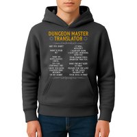 Dungeon Master Translator Funny Kids Hoodie