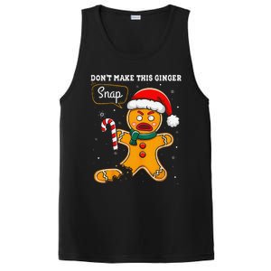 DonT Make This Ginger Snap Redhead Funny Christmas PosiCharge Competitor Tank