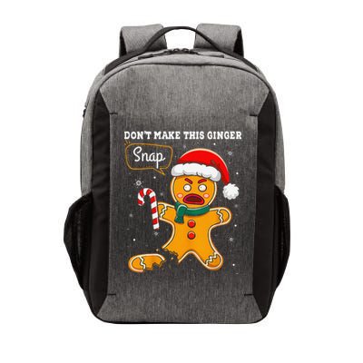 DonT Make This Ginger Snap Redhead Funny Christmas Vector Backpack