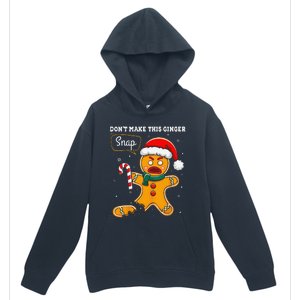 DonT Make This Ginger Snap Redhead Funny Christmas Urban Pullover Hoodie