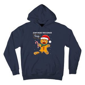 DonT Make This Ginger Snap Redhead Funny Christmas Tall Hoodie