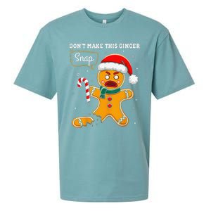 DonT Make This Ginger Snap Redhead Funny Christmas Sueded Cloud Jersey T-Shirt