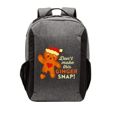 Don't Make This Ginger Snap Funny Redhead Hot Temper Saying Vector Backpack