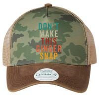 Don't Make This Ginger Snap Funny Readhead Legacy Tie Dye Trucker Hat