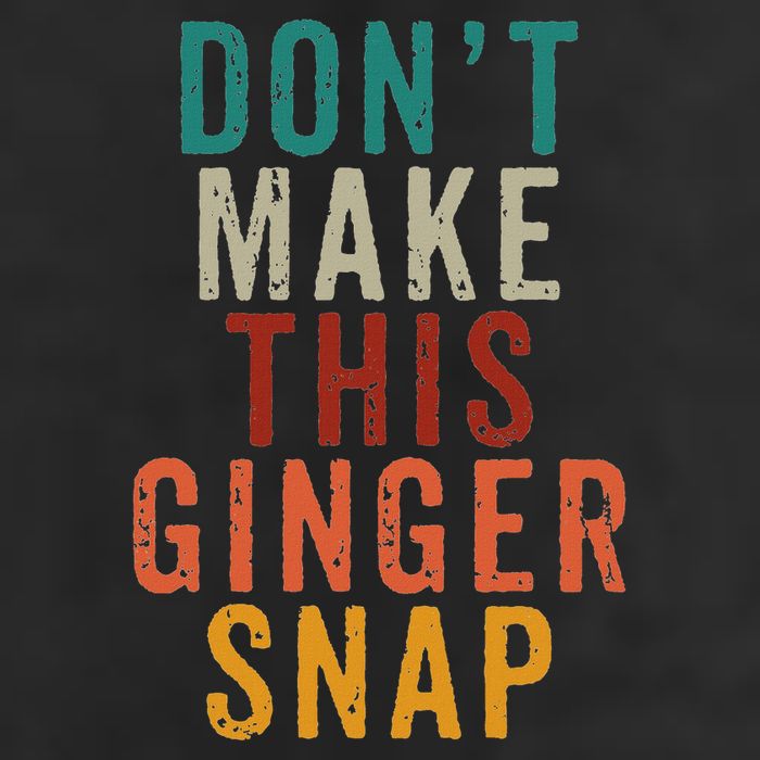 Don't Make This Ginger Snap Funny Readhead Adult Drive Performance Visor