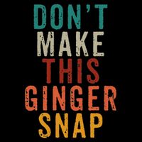 Don't Make This Ginger Snap Funny Readhead 16 in Basic Backpack