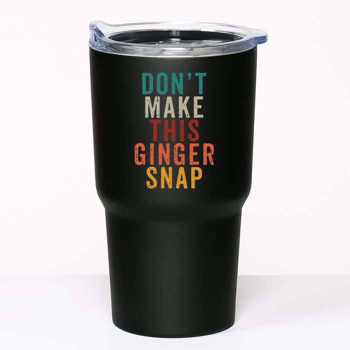 Don't Make This Ginger Snap Funny Readhead Tumbler