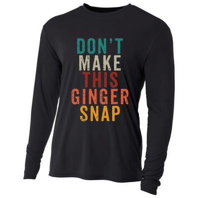 Don't Make This Ginger Snap Funny Readhead Cooling Performance Long Sleeve Crew