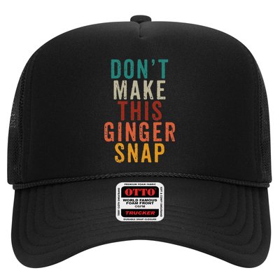 Don't Make This Ginger Snap Funny Readhead Trucker Hat