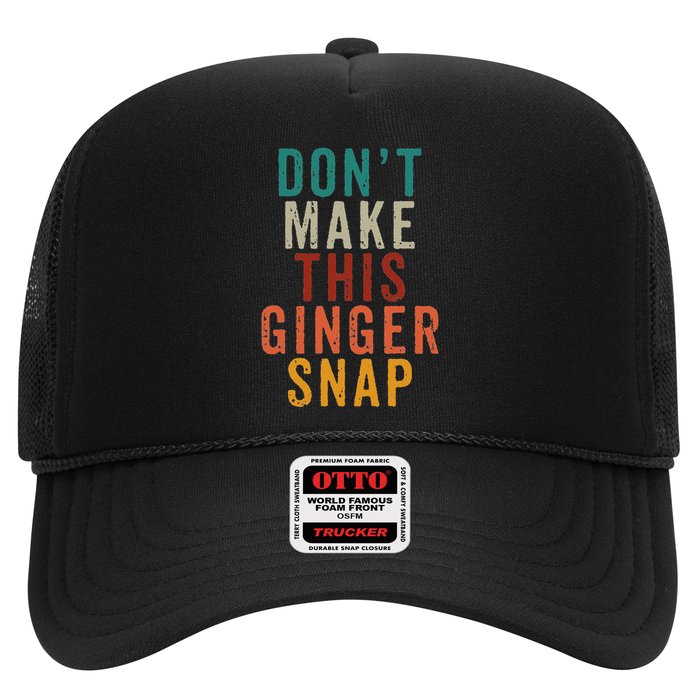 Don't Make This Ginger Snap Funny Readhead Hat