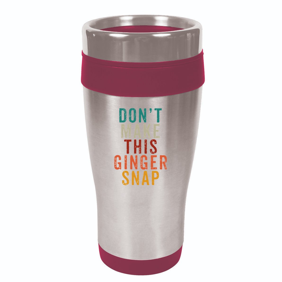 Don't Make This Ginger Snap Funny Readhead 16oz Travel Tumbler