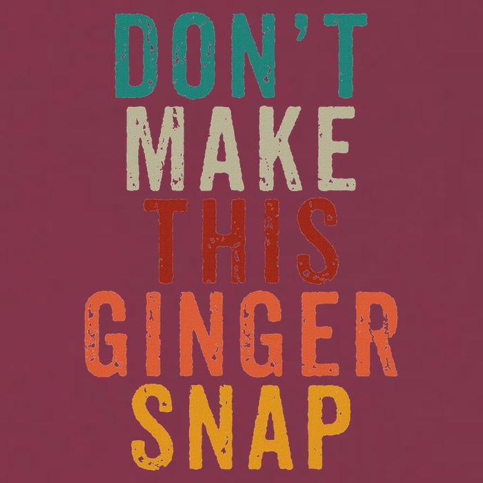 Don't Make This Ginger Snap Funny Readhead 16oz Travel Tumbler