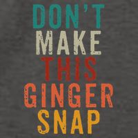 Don't Make This Ginger Snap Funny Readhead Vector Backpack