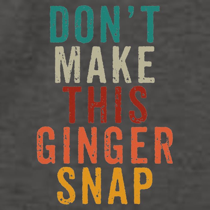 Don't Make This Ginger Snap Funny Readhead Vector Backpack