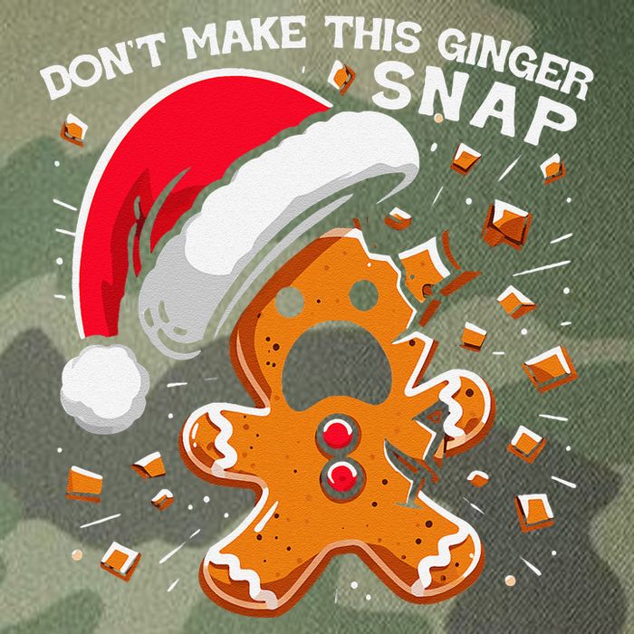 DonT Make This Ginger Snap Redhead Funny Christmas Legacy Tie Dye Trucker Hat