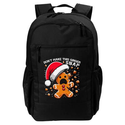 DonT Make This Ginger Snap Redhead Funny Christmas Backpack