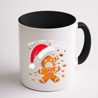 DonT Make This Ginger Snap Redhead Funny Christmas Mug