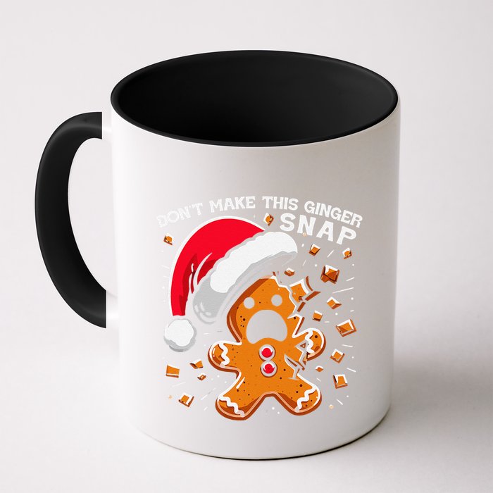 DonT Make This Ginger Snap Redhead Funny Christmas Mug
