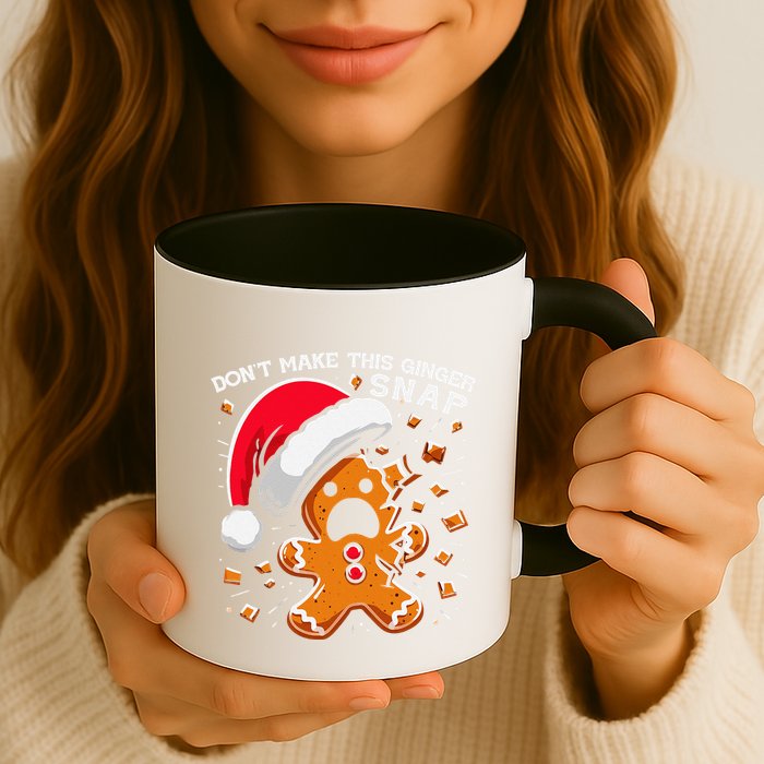 DonT Make This Ginger Snap Redhead Funny Christmas Mug