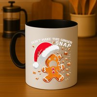 DonT Make This Ginger Snap Redhead Funny Christmas Mug