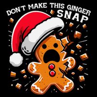 DonT Make This Ginger Snap Redhead Funny Christmas 16 in Basic Backpack