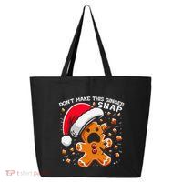 DonT Make This Ginger Snap Redhead Funny Christmas 25L Jumbo Tote