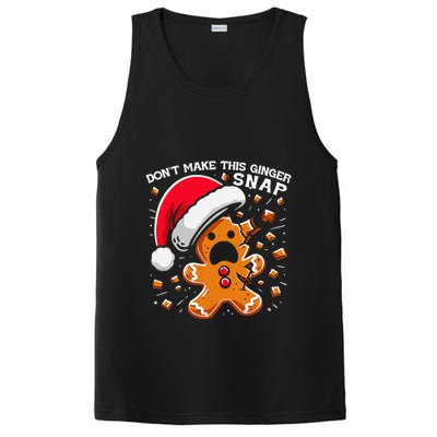 DonT Make This Ginger Snap Redhead Funny Christmas PosiCharge Competitor Tank