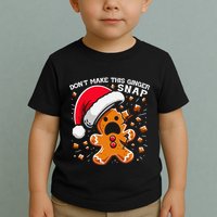 DonT Make This Ginger Snap Redhead Funny Christmas Toddler T-Shirt