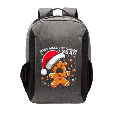 DonT Make This Ginger Snap Redhead Funny Christmas Vector Backpack