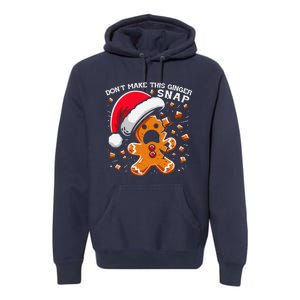 DonT Make This Ginger Snap Redhead Funny Christmas Premium Hoodie