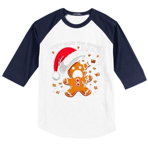 DonT Make This Ginger Snap Redhead Funny Christmas Baseball Sleeve Shirt