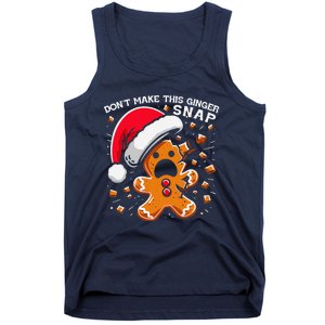 DonT Make This Ginger Snap Redhead Funny Christmas Tank Top