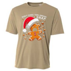 DonT Make This Ginger Snap Redhead Funny Christmas Cooling Performance Crew T-Shirt