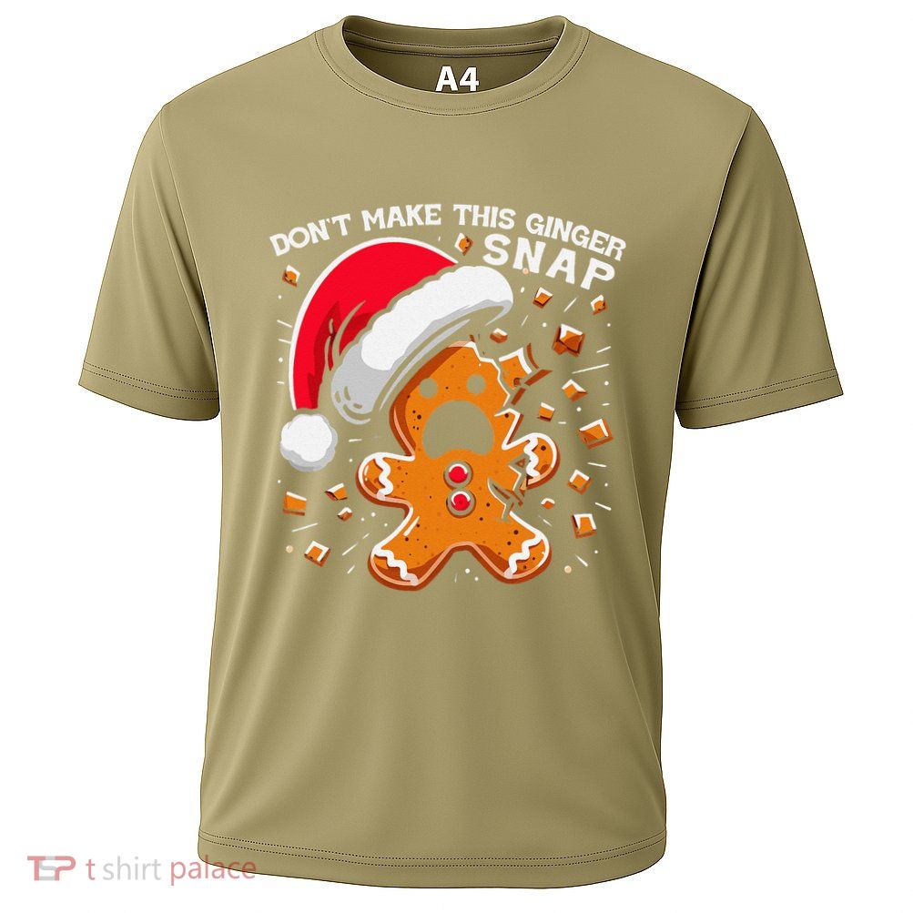 DonT Make This Ginger Snap Redhead Funny Christmas Performance Shirt