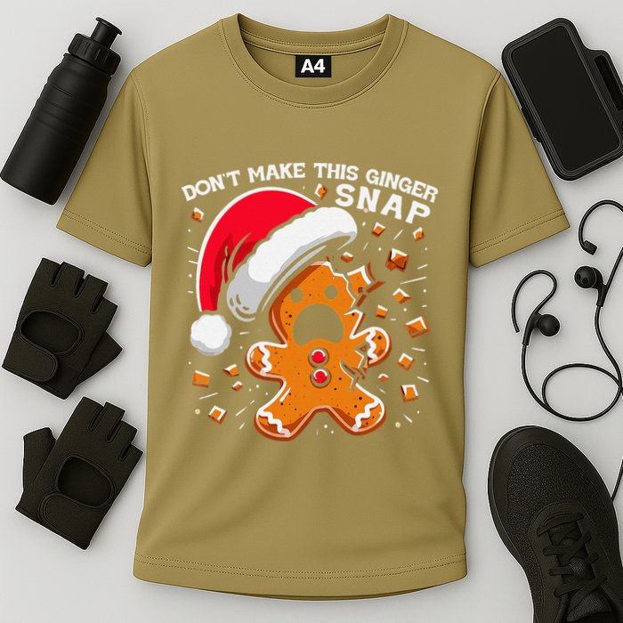 DonT Make This Ginger Snap Redhead Funny Christmas Performance Shirt